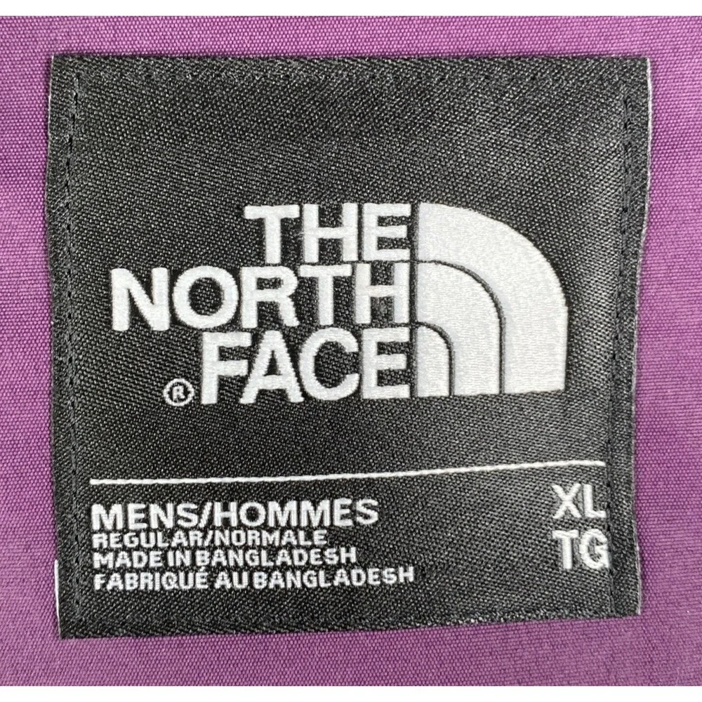 The‎ North Face Ceptor Hooded Jacket Men's XL Purple Black Ski Snowboard